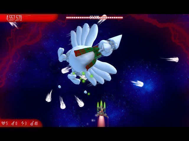 Chicken Invaders 5: Cluck of the Dark Side. Christmas Edition