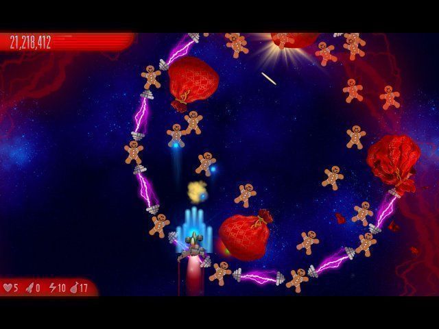 Chicken Invaders 5: Cluck of the Dark Side. Christmas Edition