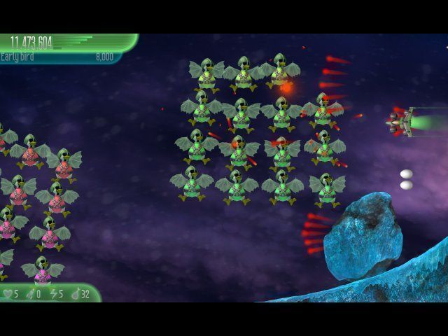 Chicken Invaders 5: Cluck of the Dark Side. Halloween Edition